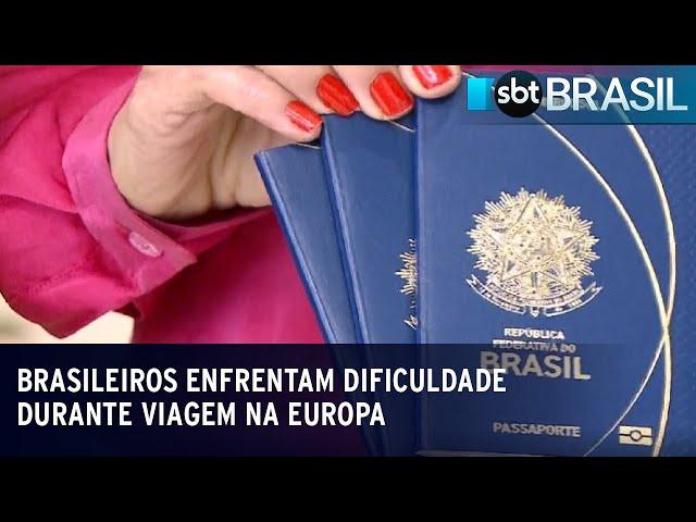 União Europeia veta visto CPLP emitido em Portugal | SBT Brasil (05/10/23)