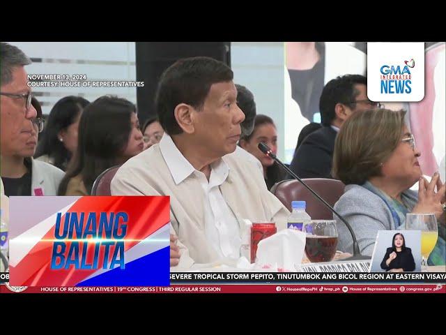 Bank transactions na nag-uugnay umano sa pamilya Duterte sa ilegal na droga,... | Unang Balita