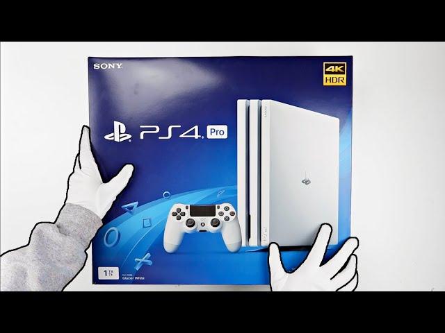 Playstation 4 PRO Unboxing in 2020 (PS4 PRO Glacier White)