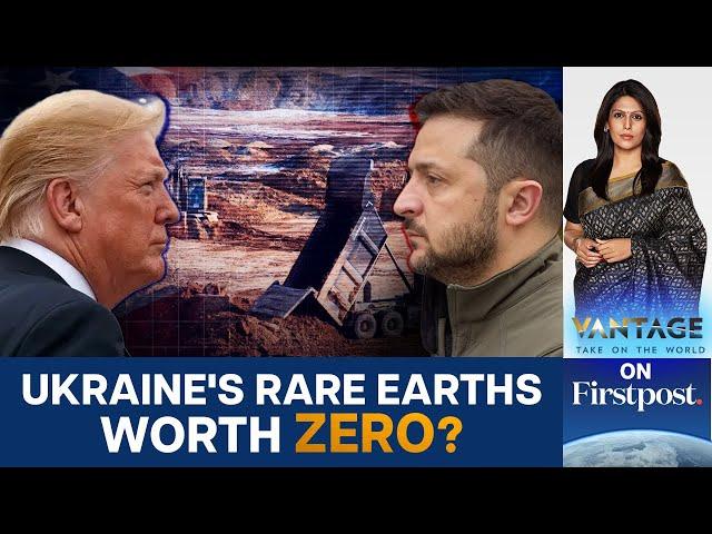 Why Ukraine's Rare Earths Could Be Worth Nothing | Bad Deal For Trump? | Vantage | Palki Sharma|N18G