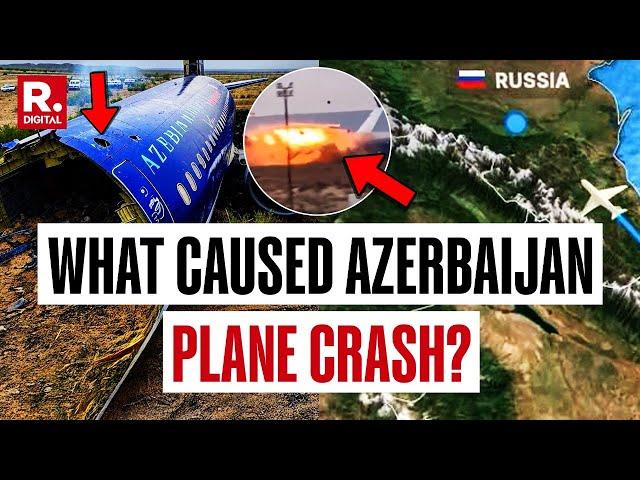 22-Second Video Shows Azerbaijan Plane Crash Due To Steering Failure After Bird Hit