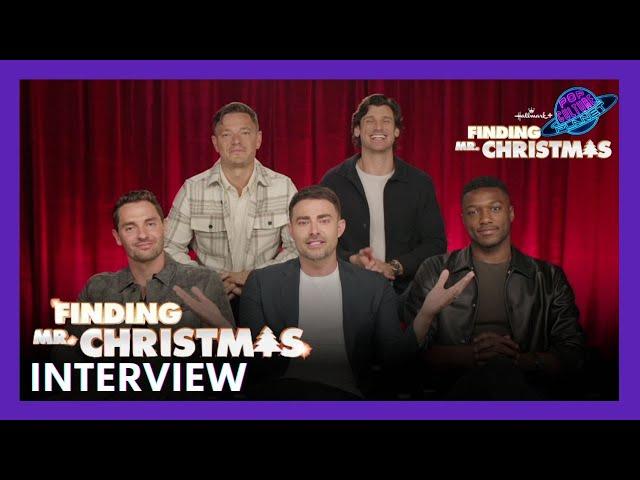 Jonathan Bennett and Finding Mr Christmas Cast On Holiday Hunks, Vulnerability, and Challenges