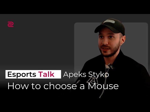 Esports Talk x Interview with styko: How to choose a mouse