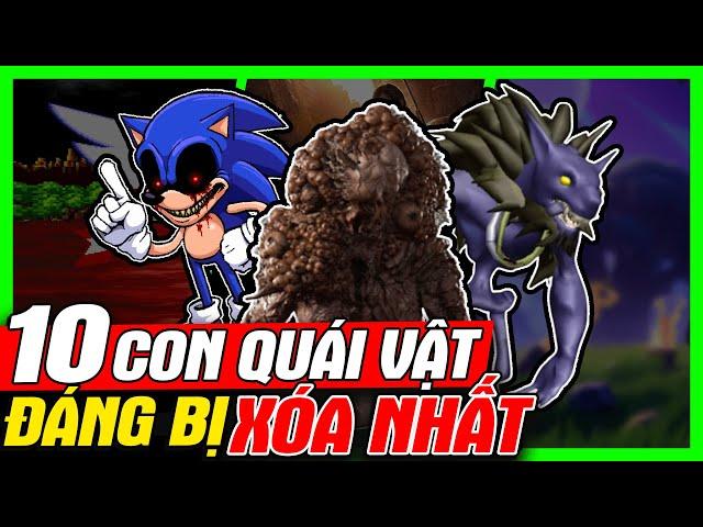 10 Quái Vật Ghê Rợn Đáng Bị Xóa Khỏi Game Nhất | Top Sự Thật | meGAME