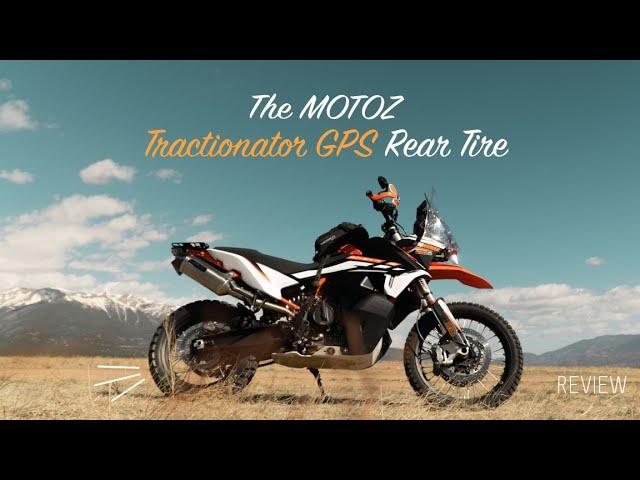 The TRACTIONATOR GPS by Motoz Rear Motorcycle Tire [Review]