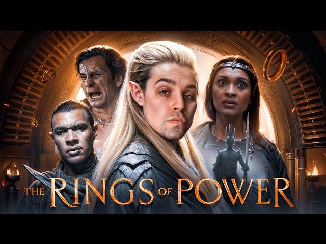 КОЛЬЦА КРИНЖА - ТОТАЛЬНЫЙ ПРОВАЛ AMAZON | Обзор и анализ сериала "Кольца Власти"