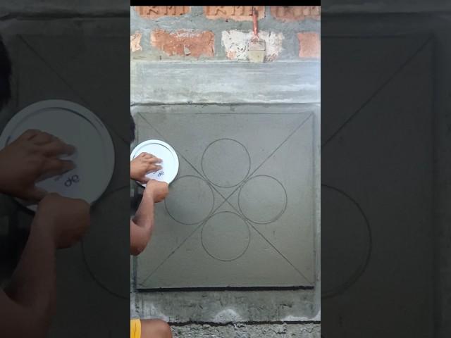 # wall plaster design #amazing plaster #shorts #viralvideo