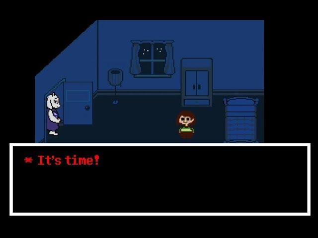 Undertale After the Pacifist ending.