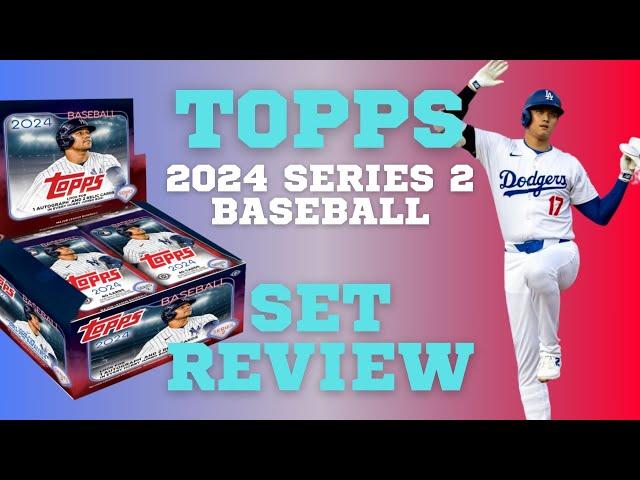 Set Review - 2024 Topps Baseball Series 2 jumbo Hobby Box