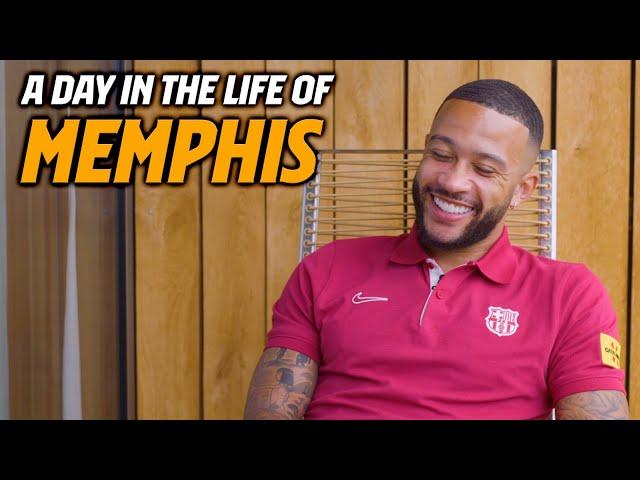 A day in the life of MEMPHIS DEPAY 