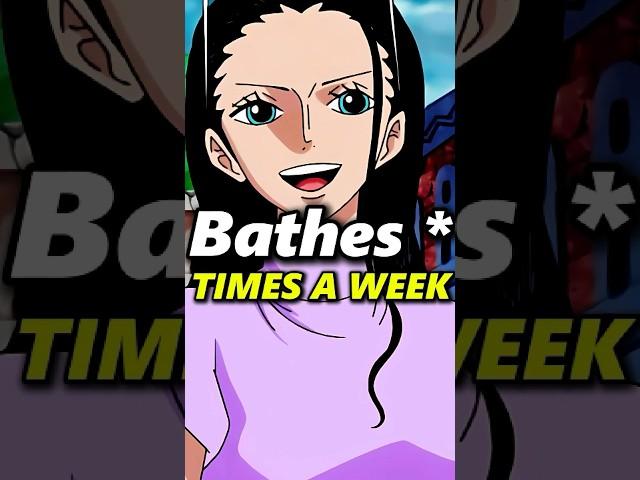 How often do the Straw Hats bathe? |One Piece| #shorts #onepieceedit #luffyedits #zoro