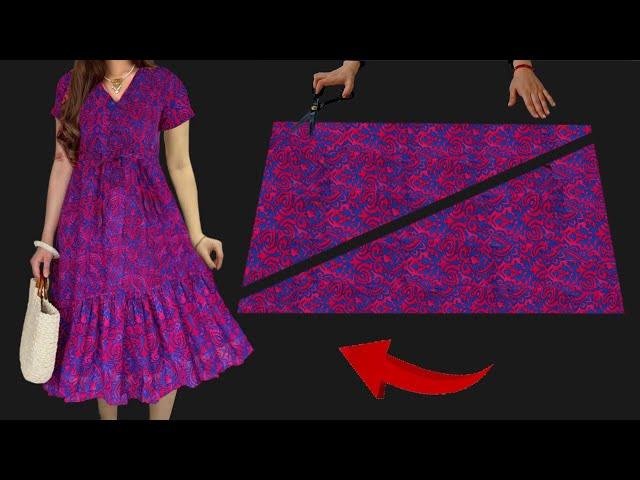 ️Amazing Sewing Idea Dresses ️All Size Sew This In 10 Minute Summer Trends Dresses So Easy Style