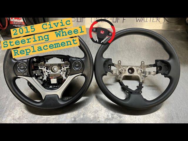 2012-2015 Honda Civic Steering Wheel Replacement