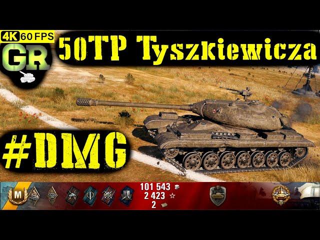 World of Tanks 50TP Tyszkiewicza Replay - 5 Kills 8.2K DMG(Patch 1.4.1)