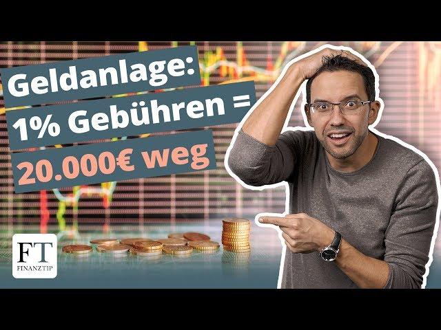 Gebühren bei Geldanlage: So viel Geld verliert Ihr bei Fonds & Co.