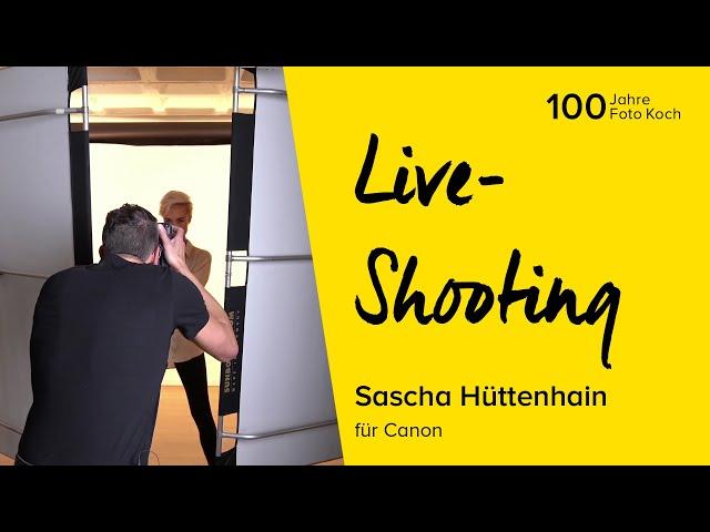 Liveshooting: Faszinierende Porträts im Studio | Sascha Hüttenhain (Live-Beitrag Online Fototage)