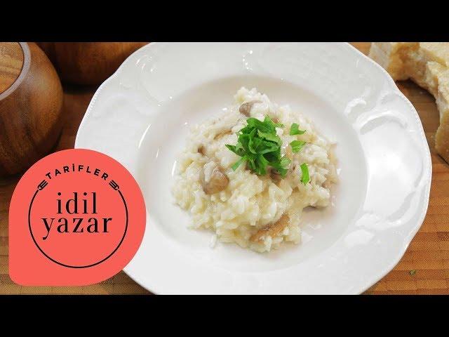 How To Prepare Risotto – Mushroom Risotto Recipe – İdil Yazar