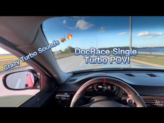 DocRace Single Turbo POV!!