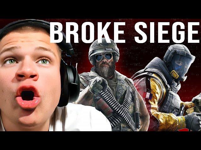 The 7 Most BROKEN Operators In Rainbow Six Siege History *JYNXZI REACTS*