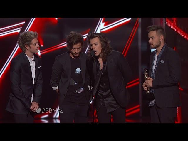 One Direction Accepts Top Touring Artist - BBMA 2015