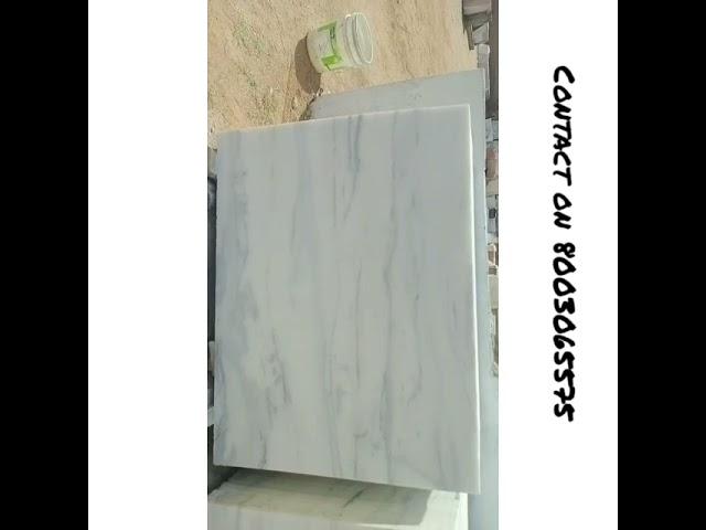 MAKRANA PURE ALBETA WHITE #marble #whitemarble #makranamarble #naturalstone #kishangarh #8003065575