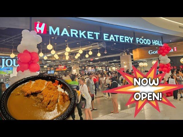 The Largest Food Hall at American Dream!  Grand Opening of the H-Market Eatery Food Hall!