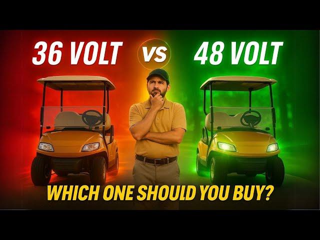 36v vs 48v Golf Carts Comparison 2025: Which is Better?