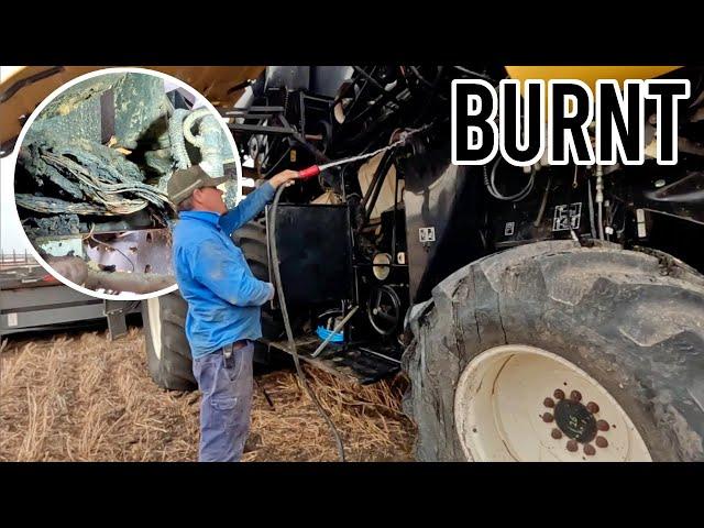 She Almost Lit Up! | Fire Damage | Harvest 2024 | Vlog 329