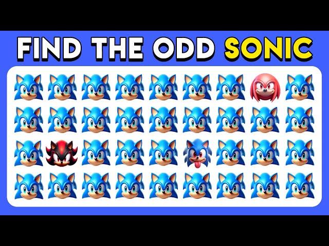 Find the ODD One Out - Sonic Edition - Sonic the Hedgehog Quiz | 60 Levels