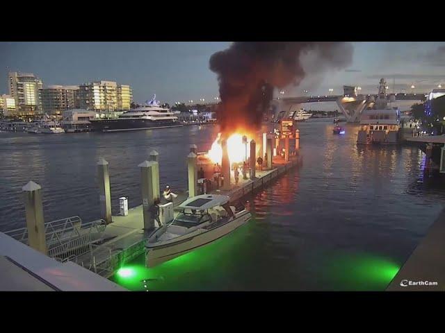 1 dead, 5 hospitalized after boat explosion in Florida