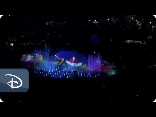 World of Color - Aerial View | Disneyland Resort