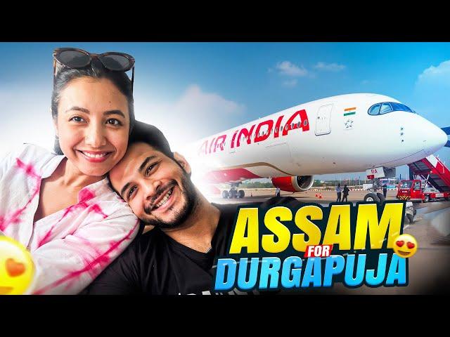 We are in Assam || Durga Puja Surprise 