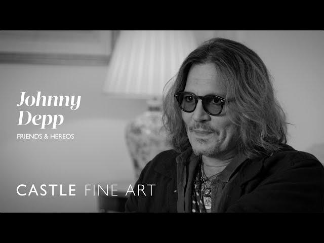 WORLDWIDE EXCLUSIVE: First look at Johnny Depp's debut artwork collection with Castle Fine Art