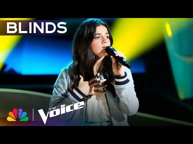 Teenager Julia Roome with Unbelievable Talent Sings "Dream a Little Dream of Me" | The Voice | NBC