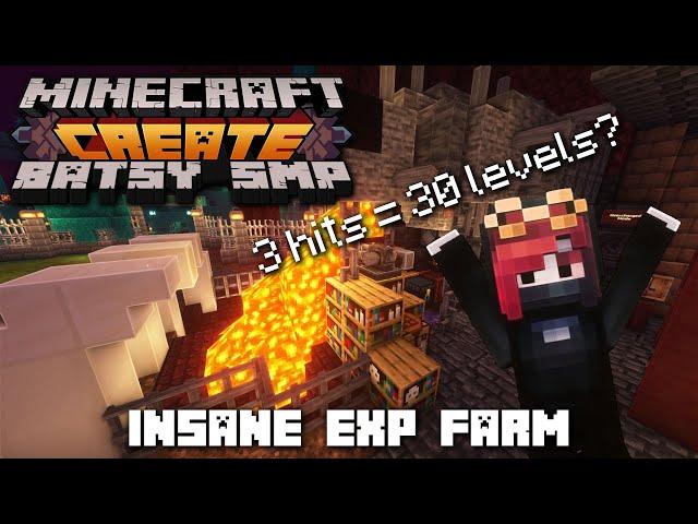 Batsy SMP- Ep8 - Insane XP Farm + Schematic!