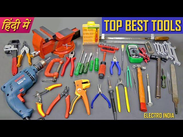 Top Best Tools for DIY Projects | HINDI | ELECTROINDIA