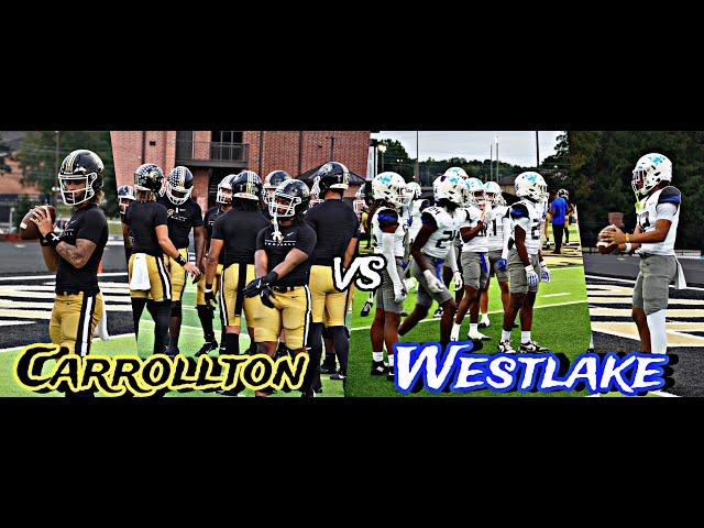 6A Division Football Match Up Of Carrollton High School vs Westlake High School - (Full Highlights)