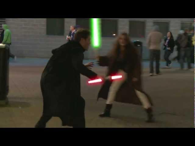 Star Wars At A Vancouver Canucks Game - Hidden Camera Jedis