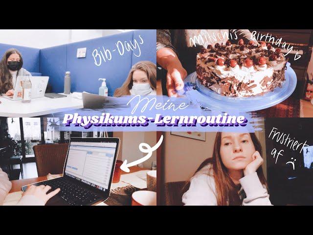 Meine PHYSIKUMS-LERNROUTINE (tutorial) & eine Menge Frustration :( || MEDIZIN UNI VLOG