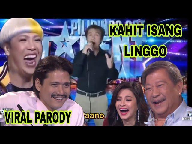 KAHIT ISANG LINGGO | PILIPINAS GOT TALENT SPOOF VERSION | MISTER RIZ VLOGS