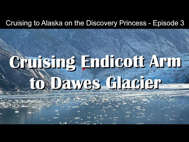 Discovery Princess Alaska Cruise | Dawes Glacier | Endicott Arm