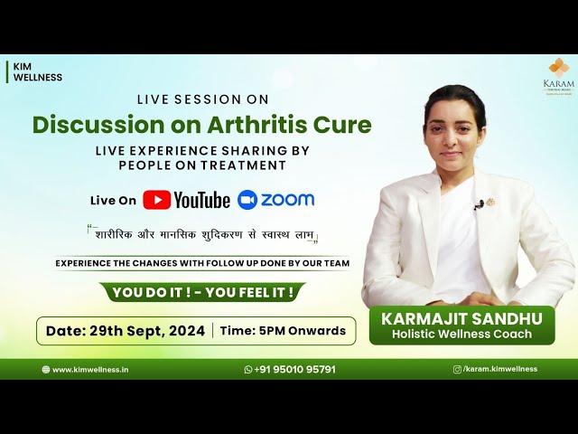 Discussion on Disease Reversal & Arthritis Cure by Karamjit Sandhu