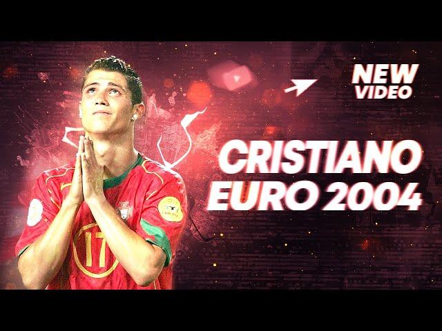 Cristiano Ronaldo Euro 2004  - Skills, Assists & Goals | HD REVIEW