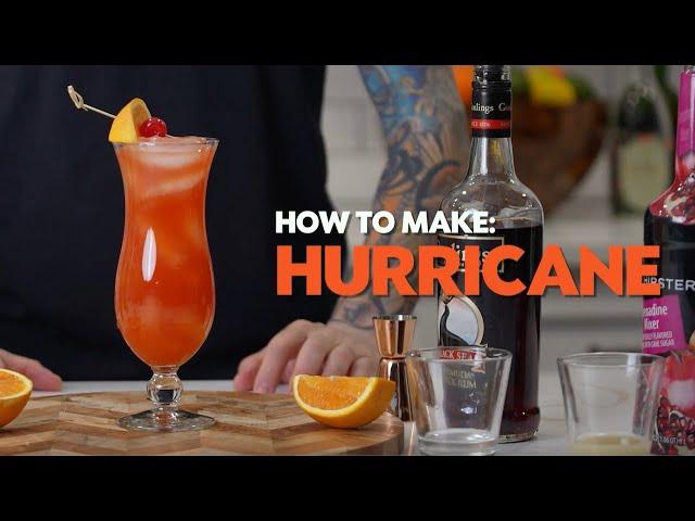 How to Make a Hurricane Cocktail