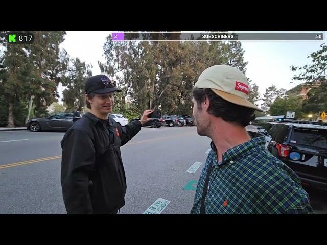 SJC Meets Danny Mullen at UCLA Pro-Palestine Riot