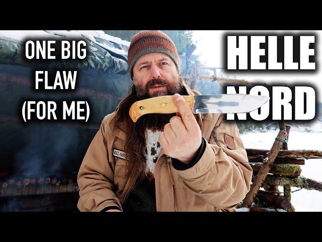 Is Helle Nord The Perfect Bushcraft Knife? | A First Test and Review