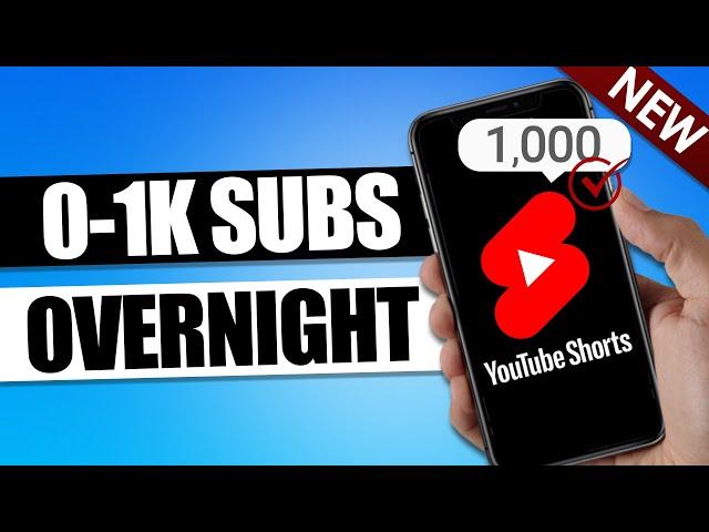 How To Grow 1000 Subscribers on YouTube OVERNIGHT (NEW SECRET TO GROW FROM 0-1K Subscribers FAST)