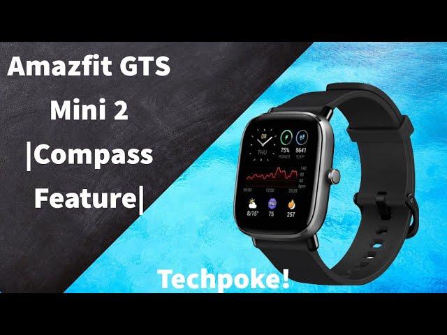 Amazfit gts 2 mini | Compass Check  #Youtubeshorts #Techpoke