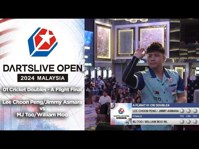 DARTSLIVE Open Malaysia 2024 - 01 Cricket Doubles A Flight Final