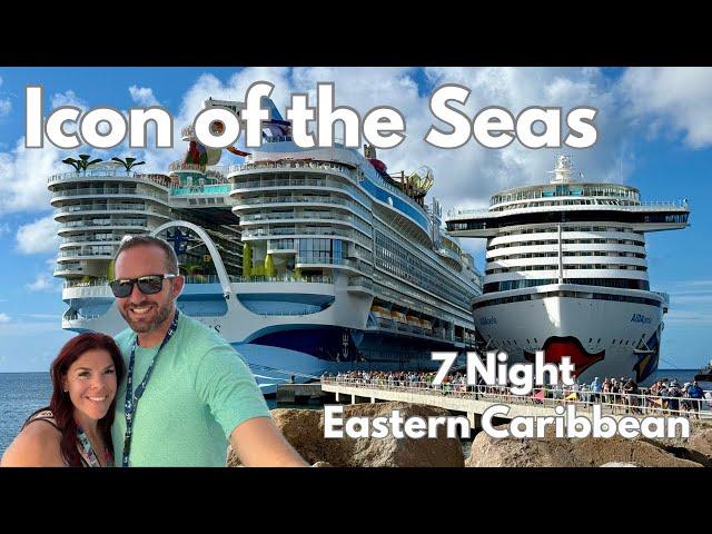 7 night eastern Caribbean cruise on Royal Caribbean’s Icon of the Seas